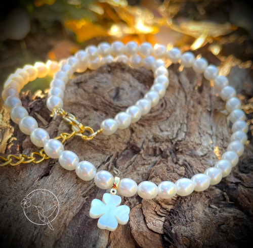 Édesvizi tenyésztett gyöngy , gyöngyház függőel