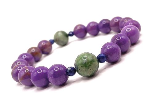 Foszfosziderit -opál-zafíír