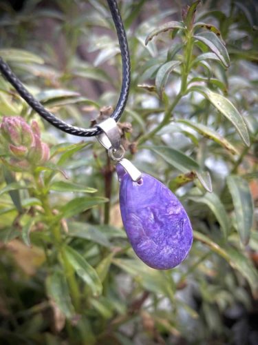 Csaroit medál nemesacél lánccal