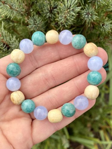 Amazonit-kalcedon-Palo Santo 