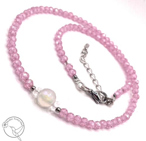 Cirkóniia-achát lánc